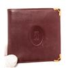 Image 7 : Cartier Burgundy Two Fold Wallet