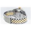Image 6 : Rolex Mens 2 Tone Mother Of Pearl Diamond & Sapphire 36MM Datejust Wristwatch