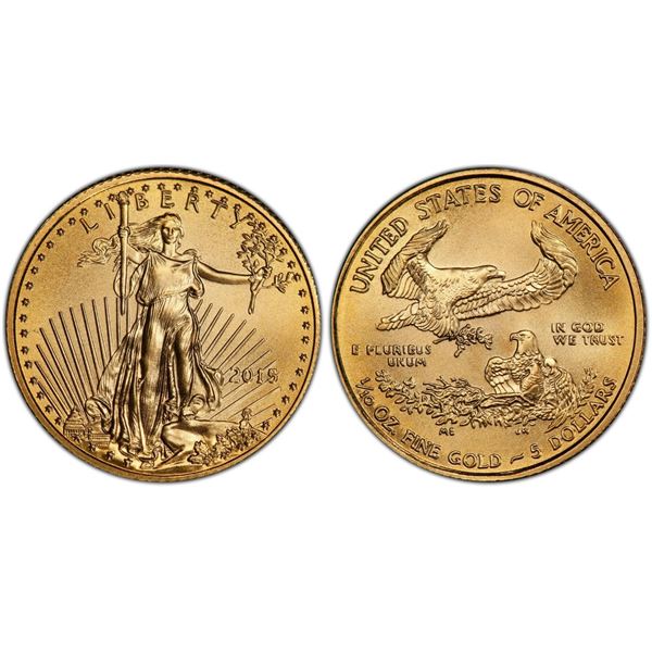 2015 $5 American Eagle Gold Coin