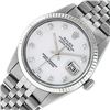 Image 3 : Rolex Mens Stainless Mother Of Pearl Diamond 36MM Datejust Wristwatch