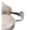 Image 6 : Tiffany  Co. Silver Diamond Solitaire Ring