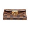 Image 4 : Louis Vuitton Brown Damier Canvas Joey Wallet