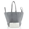 Image 1 : Balenciaga Laundry Cabas Tote Leather Small Gray