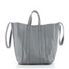 Image 6 : Balenciaga Laundry Cabas Tote Leather Small Gray