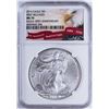 Image 1 : 2016 $1 American Silver Eagle NGC MS70 30th Anniversary First Releases