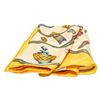 Image 1 : Hermes Yellow Multicolor Silk Scarf
