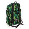 Image 3 : Prada Green Printed Camo Tessuto Large Front Pocket Double Buckle Backpack