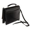 Image 3 : Saint Laurent Black Leather Babylone SHW Top Handle Bag