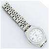 Image 6 : Rolex Ladies Stainless Steel White Diamond 26MM Datejust Wristwatch