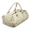 Image 3 : Balenciaga Cream Leather Whistle Satchel Bag