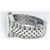 Image 5 : Rolex Mens Stainless Steel Slate Grey Index Datejust Jubilee Band Datejust Wrist