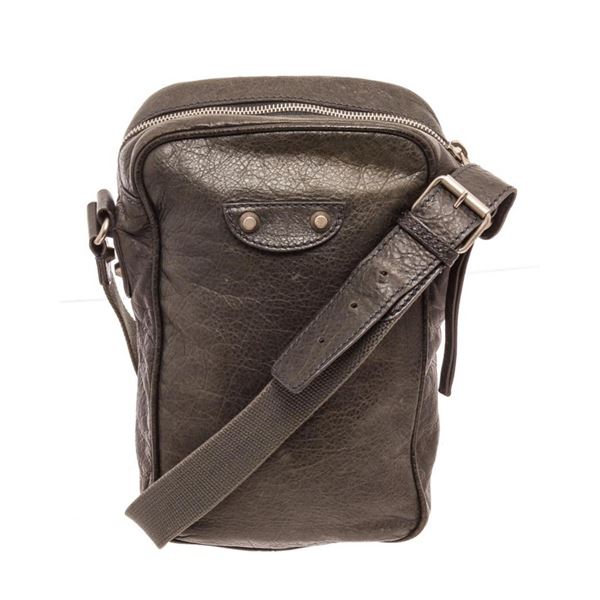 Balenciaga Brown Leather Crossbody Bag