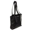 Image 3 : Chanel Vintage Black CC Embossed Caviar Leather Medium Tote Bag