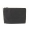 Image 1 : Hermes Black Bleu Indigo Leather Zip Computer Laptop Sleeve Case
