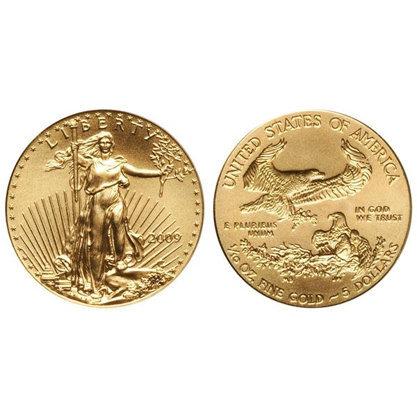 2009 $5 American Gold Eagle Coin