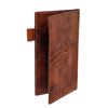Image 3 : Berluti Brown Scritto Leather Calligraphy Bifold Long Wallet