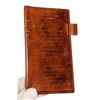 Image 5 : Berluti Brown Scritto Leather Calligraphy Bifold Long Wallet