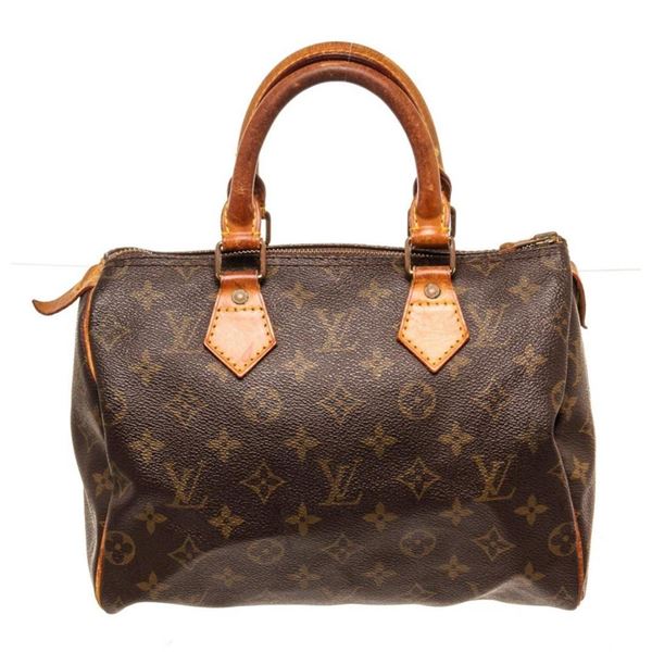 Louis Vuitton Brown Speedy 25cm Satchel Bag