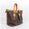 Image 4 : Louis Vuitton Brown Monogram Canvas Leather Palermo PM Shoulder Bag