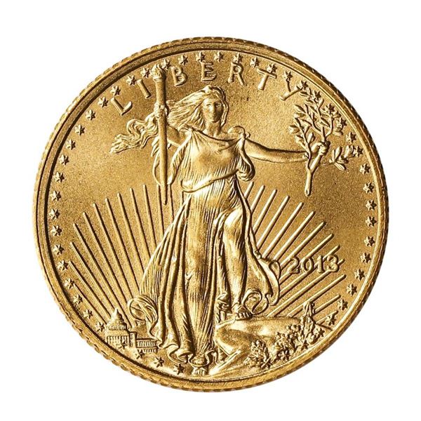 2013 $5 American Eagle Gold Coin