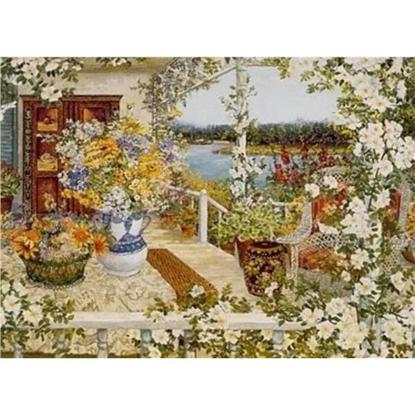 Blue Hill Bay by John Powell on paper