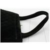 Image 4 : Chanel Black Quilted Suede CC Tote Bag