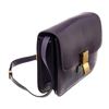 Image 2 : Celine Purple Lizard Skin Leather Medium Box Shoulder Bag