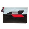 Image 1 : Chanel Multicolor Lambskin Leather Airplane Clutch