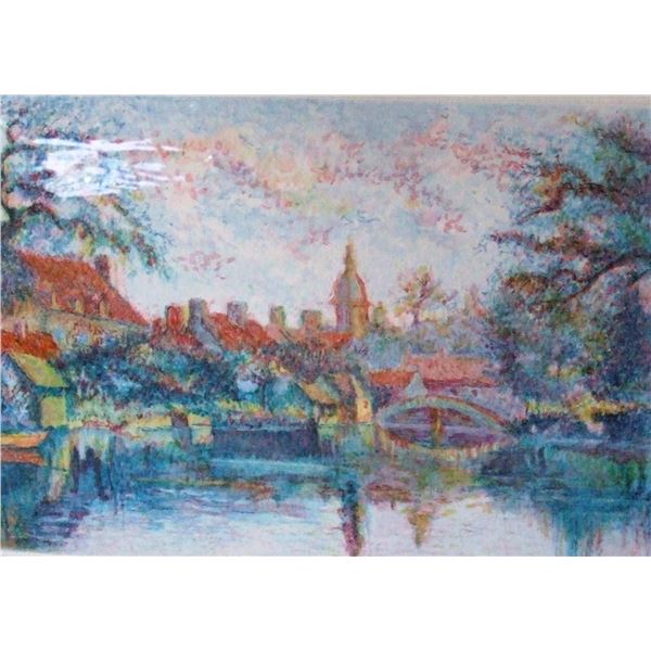 Silent River by H.C. Pissarro