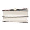 Image 4 : Fendi Kan I Studded Bow Embroidered White Multicolor Shoulder Bag