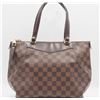 Image 1 : Louis Vuitton Damier Ebene Canvas Leather Westminster PM Shoulder Bag