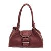 Image 1 : Fendi Burgundy Selleria Mini Tote Bag