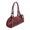 Image 3 : Fendi Burgundy Selleria Mini Tote Bag
