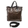 Image 1 : Louis Vuitton Brown Monogram Macassar Davis Tote Bag