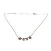 Image 5 : Christian Dior Silver Logo Necklace