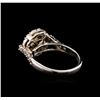 Image 3 : 14KT White Gold 1.63 ctw Diamond Ring