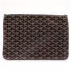Image 2 : Goyard Black Goyardine Coated Canvas Senat MM Clutch