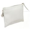 Image 3 : Christian Dior White Leather Paradise Zip Pouch Wallet