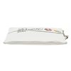 Image 4 : Christian Dior White Leather Paradise Zip Pouch Wallet