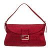 Image 1 : Fendi Red Mamma Baguette Hobo Bag