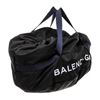 Image 2 : Balenciaga Blue Leather Wheel Duffle Travel Bag