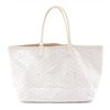 Image 1 : Goyard White Goyardine Coated Canvas St. Louis PM Tote Handbag