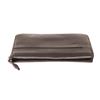 Image 4 : Bvlgari Black Leather Zip Around Wallet