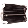 Image 7 : Bvlgari Black Leather Zip Around Wallet