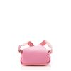 Image 3 : Fendi Monster Backpack Bag Charm Nylon and Leather Micro Pink