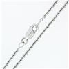 Image 7 : 14K White Gold 12mm Round Golden Pearl & 8pt Diamond 16" Layered Dangle Necklace