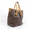 Image 3 : Louis Vuitton Brown Monogram Canvas Leather Palermo GM Shoulder Bag