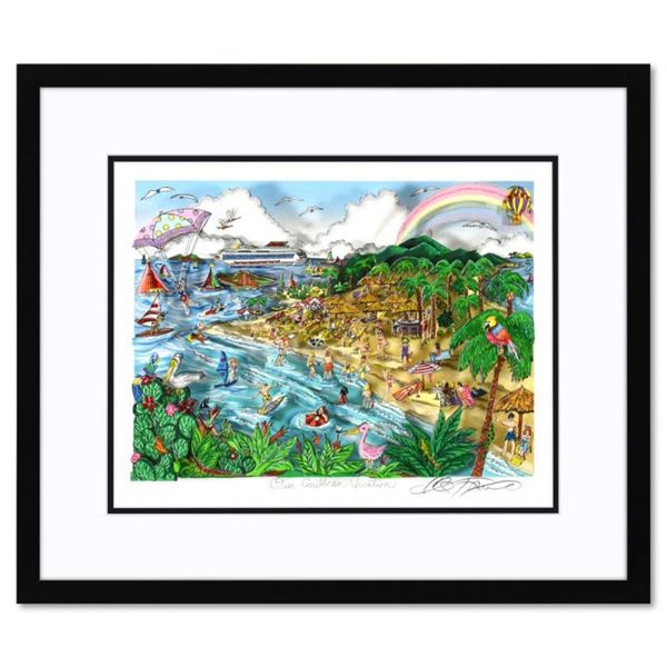 Our Caribbean Vacation (Black) by Fazzino, Charles
