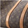 Image 7 : Louis Vuitton Brown Monogram Canvas Leather Keepall Duffle Bag