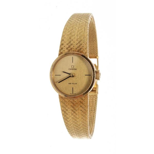 Omega Gold Vintage De Ville Watch